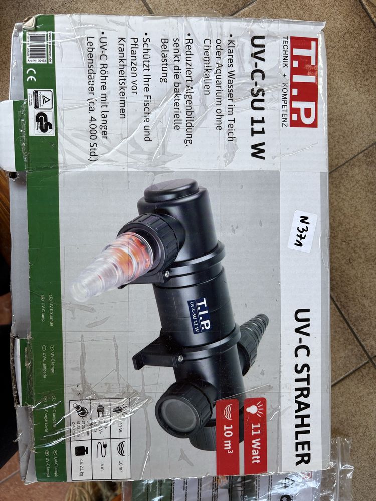 Lampa UV-C do oczka, stawu - redukcja bakterii i globow