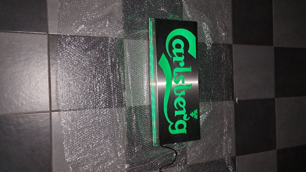 Neon plafon kaseton Carlsberg