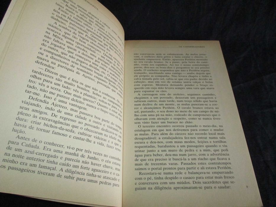 Livro Os Conspiradores Jorge Ibargüengoitia