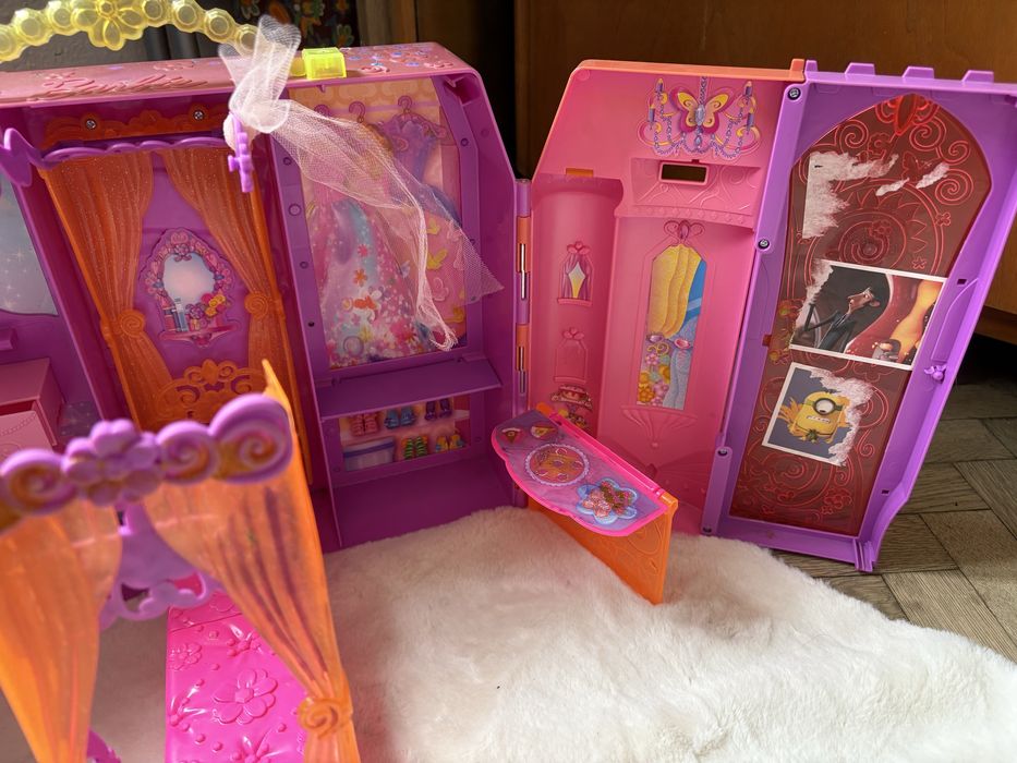 Zamek domek dla lalek walizka Barbie