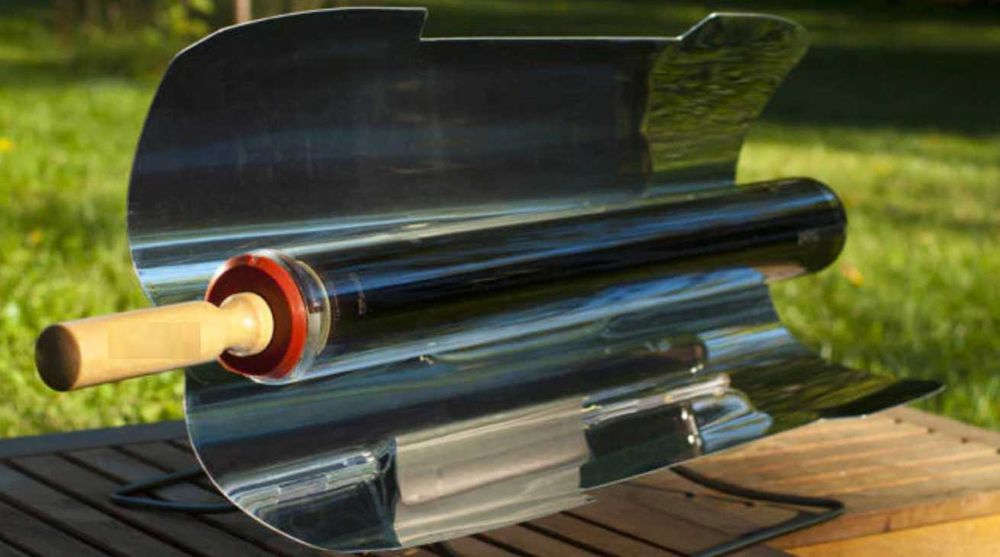 Forno Solar. Para cozinhar.