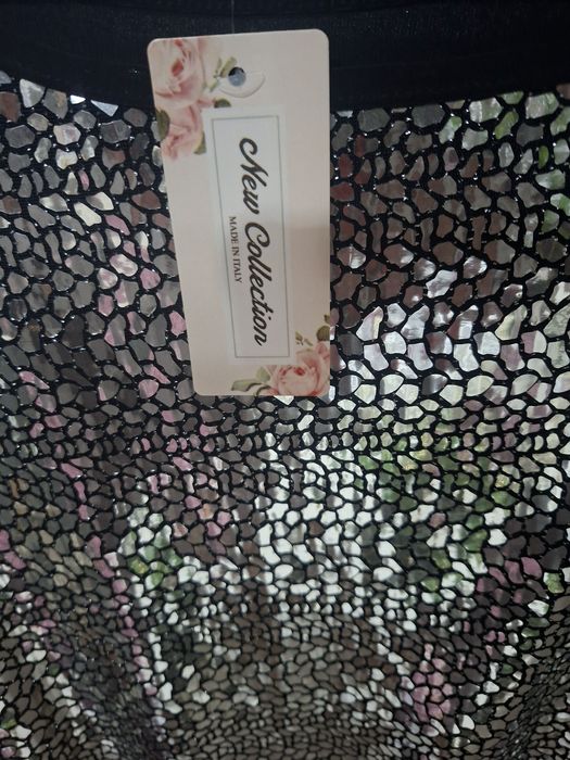 Bluzka cekinowa  bawełniane