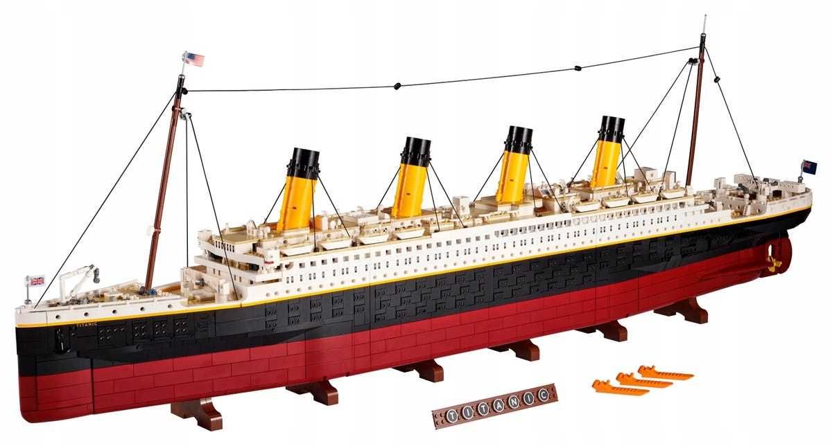 Model LEGO ICONS - Titanic, 9090 elementów KUP Z OLX!