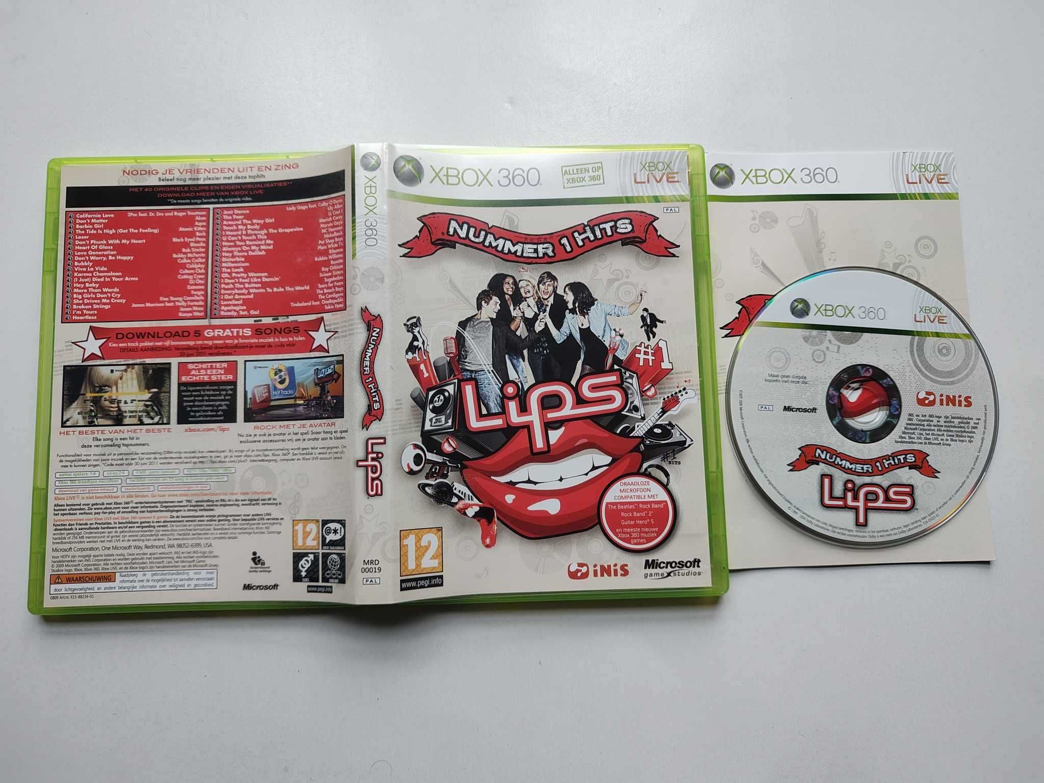 Gra Xbox 360 Lips PL