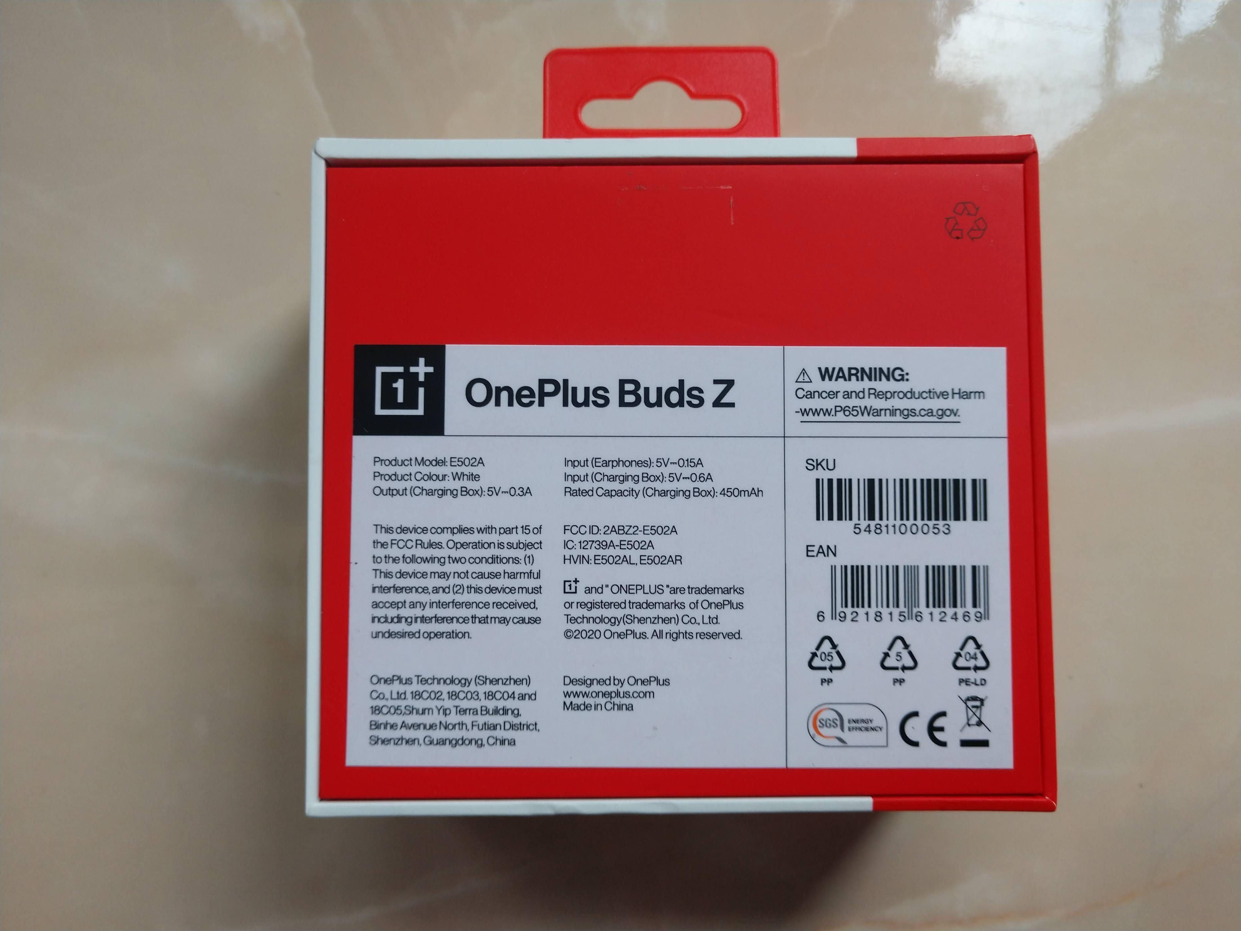 Наушники OnePlus Buds Z