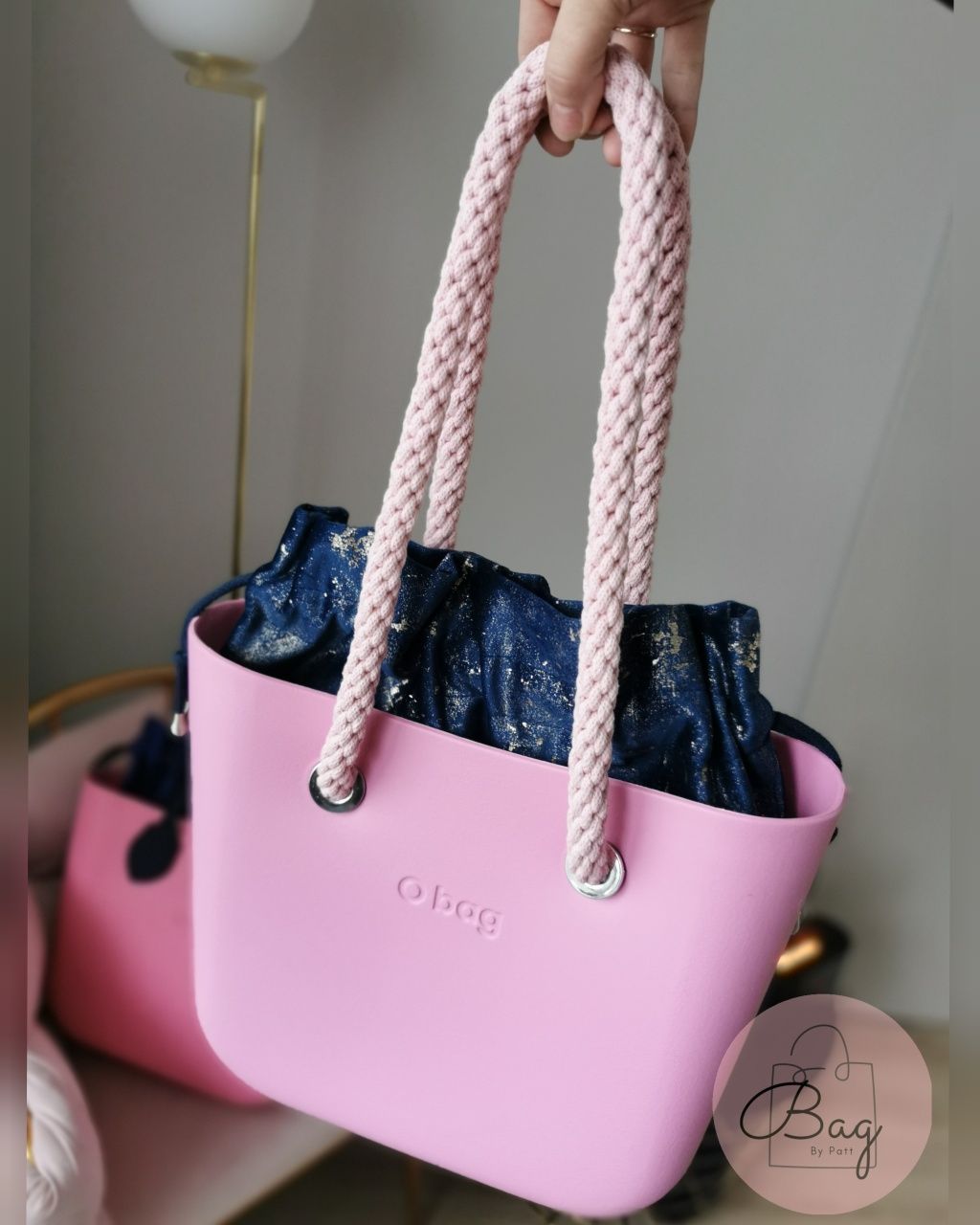 OBAG O BAG mini pink. Nowy zestaw by Patt faktura
