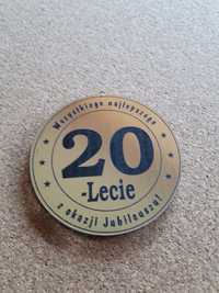 Medal jubileuszowy 20 lecie