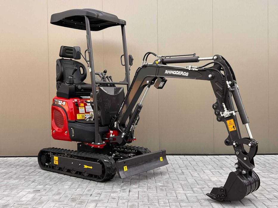 MINI GIRATORIA XN12.9 RHINOCEROS 1200KG Motor Kubota