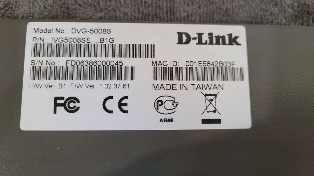 Голосовой шлюз D-Link DVG-5008S.