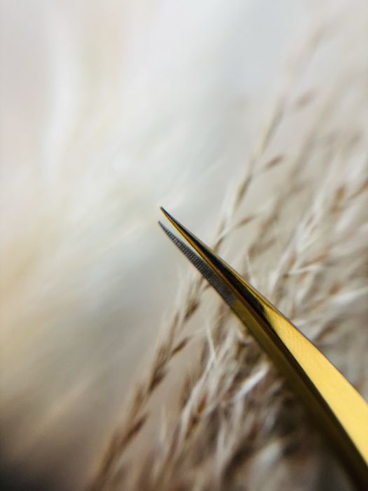 Pesety do przedluzania rzes  Exclusive Lashes zlote