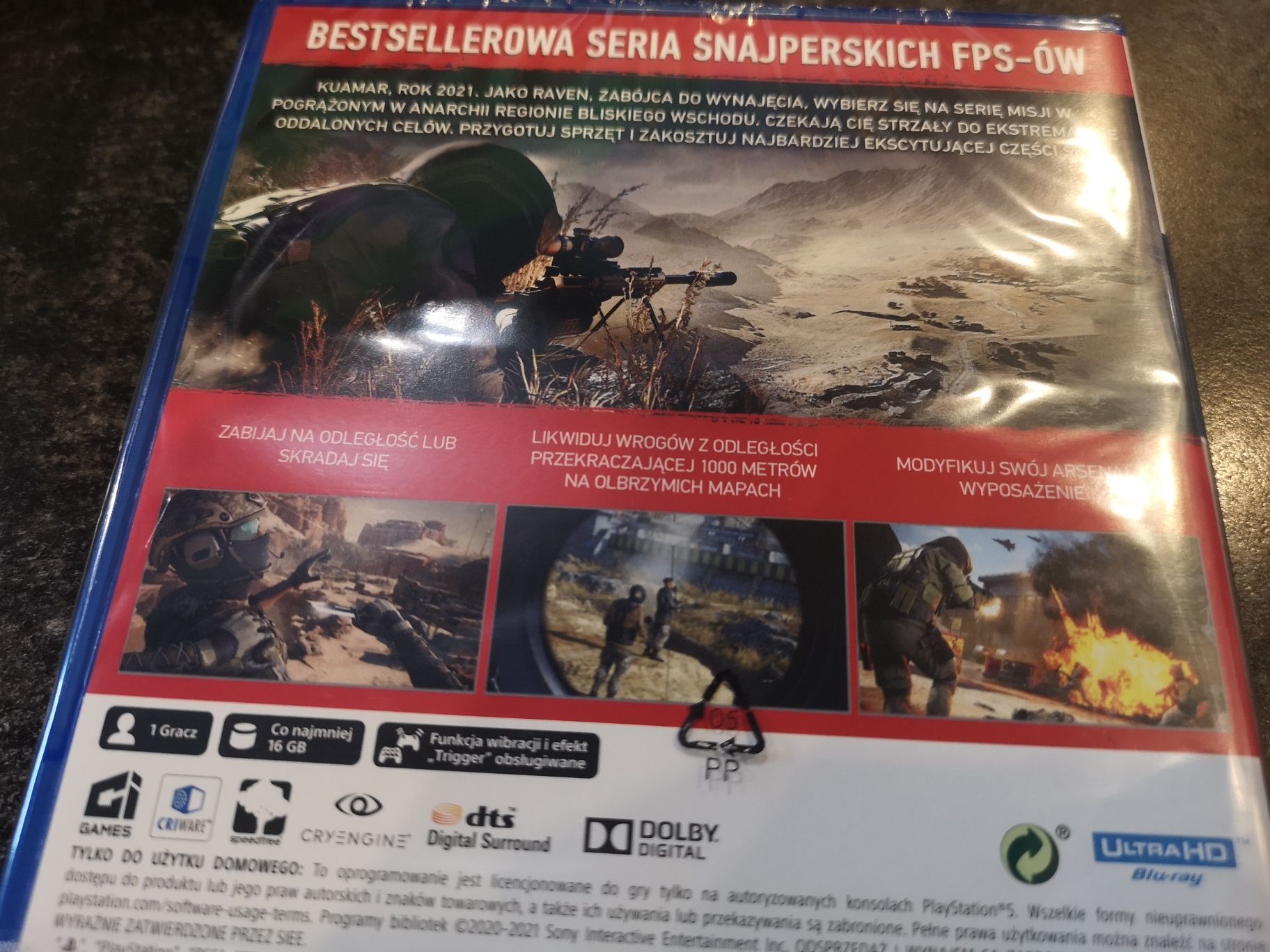 Sniper Ghost Warrior Contracts 2 PS5 gra PL (nowa w folii) sklep