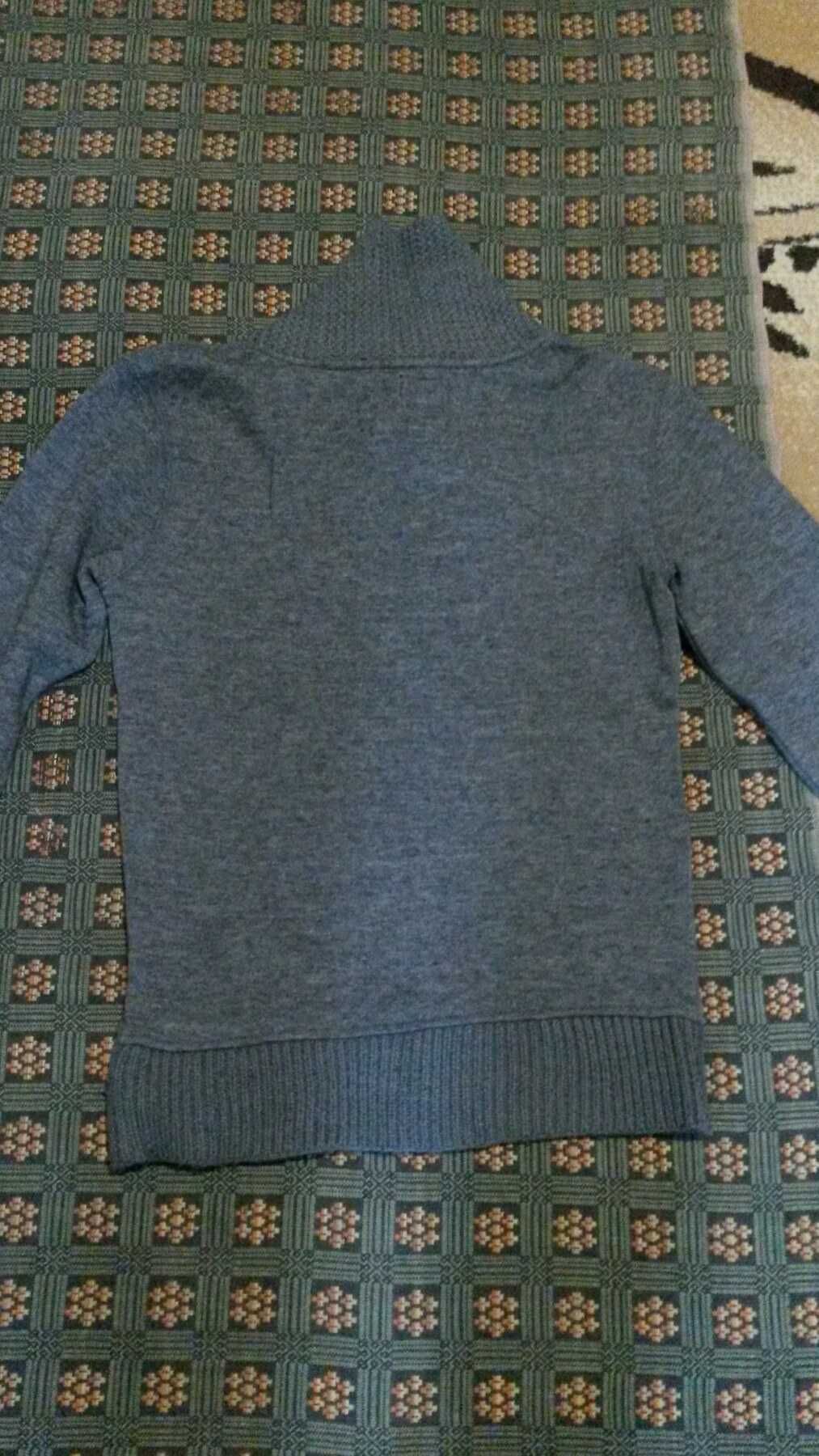 свитер мужской ZARA серый как новый