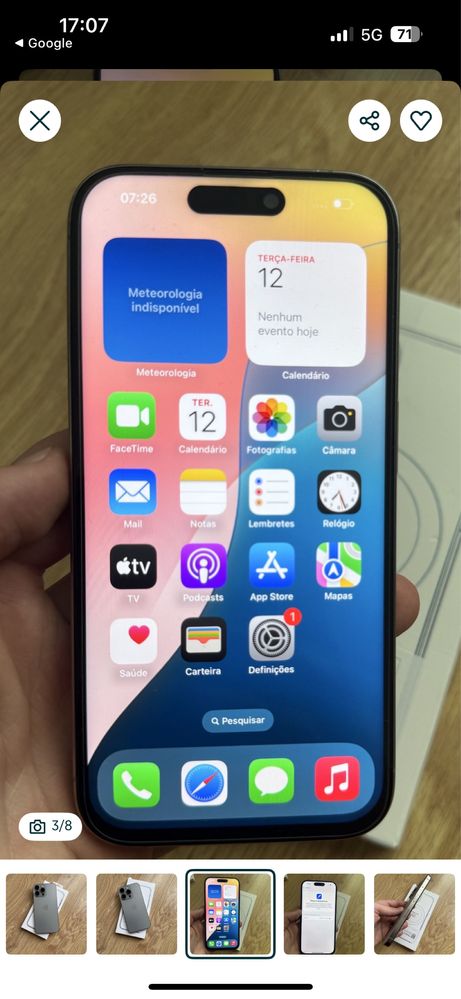 Vendo Iphone 15 Pro rigorosamente novo