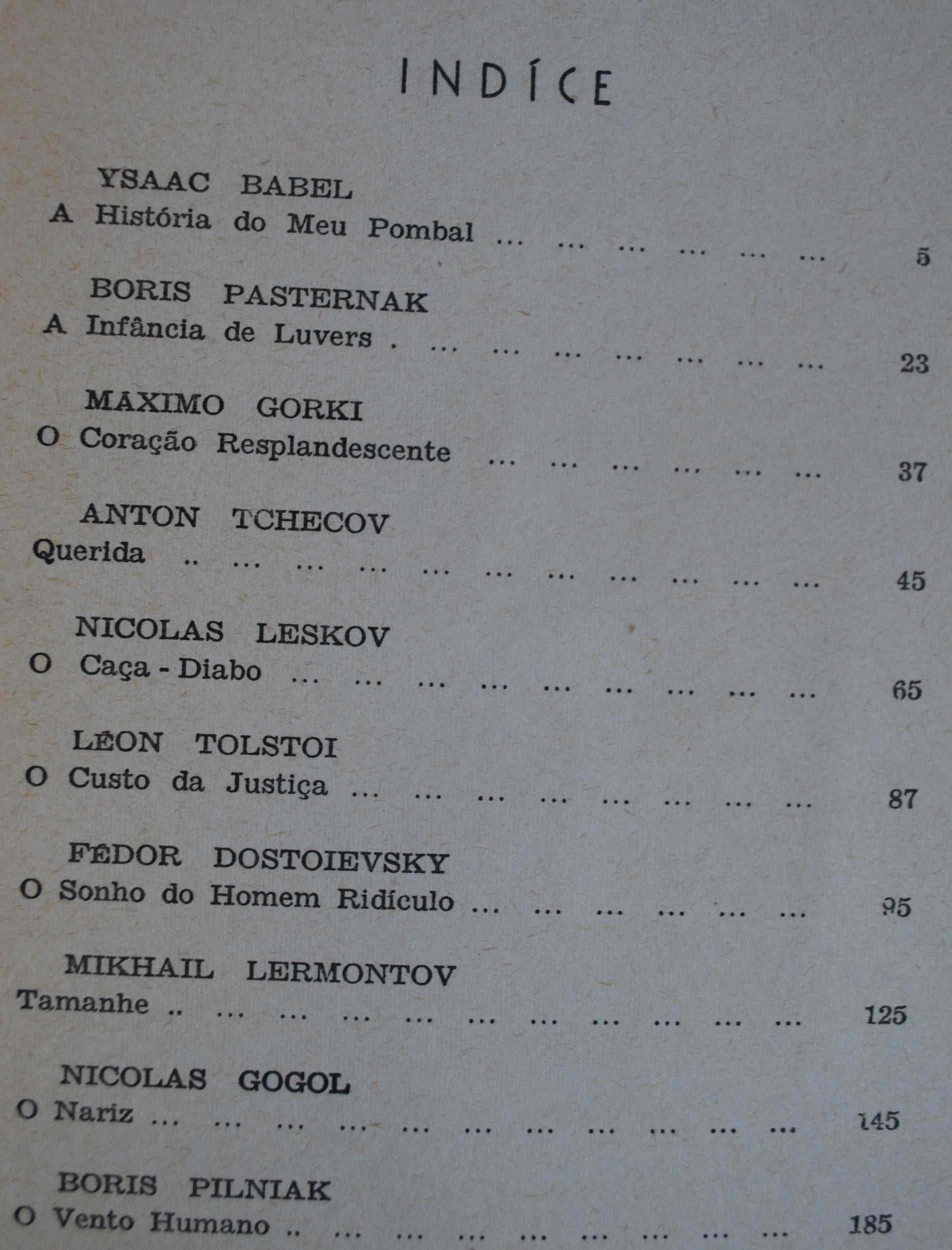 10 dos Maiores Escritores Russos - 1º Edição Ano 1973