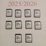 Cartao GPS 2025/2026 Renault Carminat LIVE v1145 Europa Megane Clio