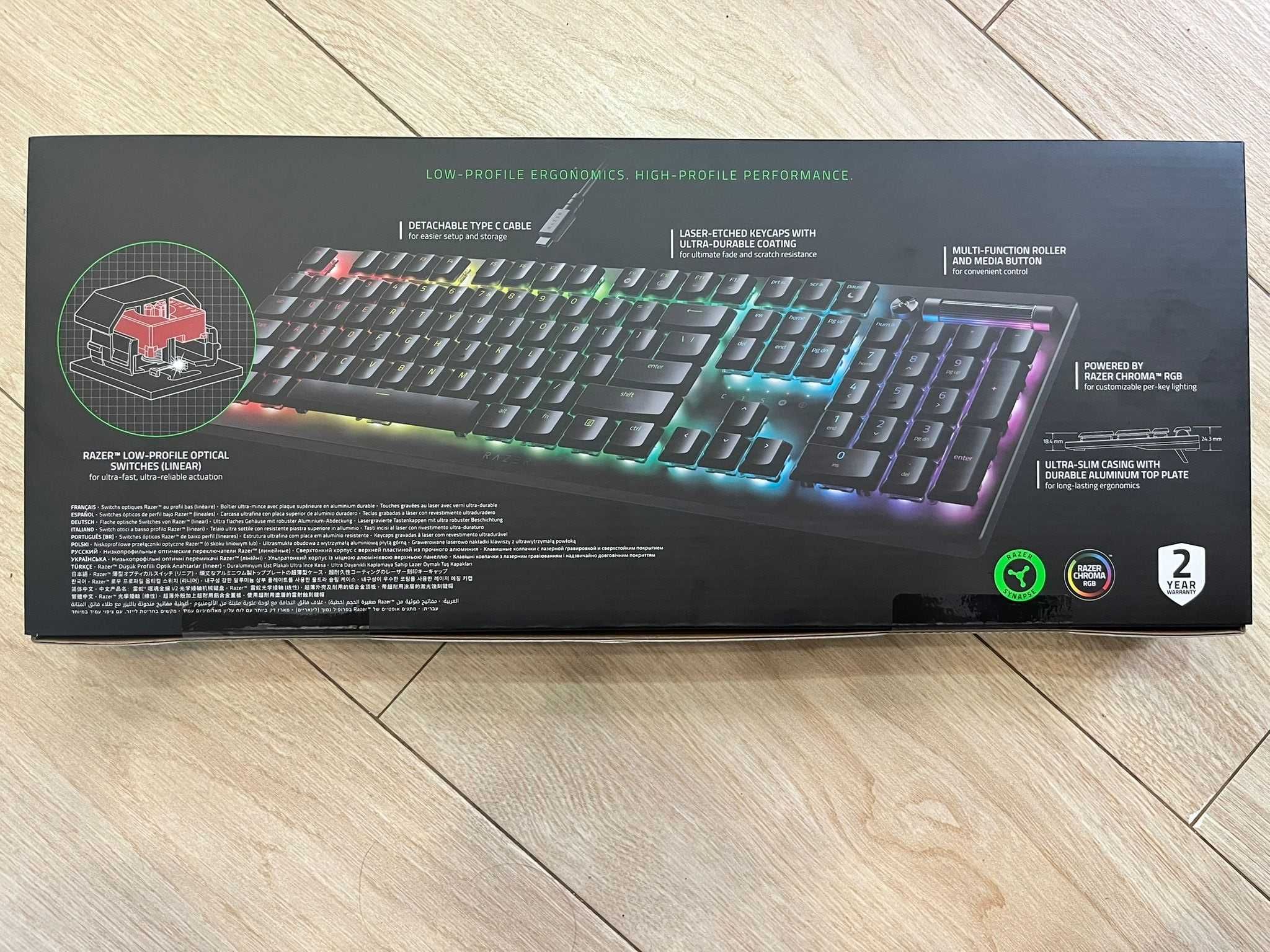 Teclado Razer Deathstalker v2