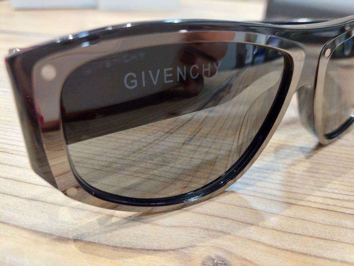 Массивные черные очки GV 7177S от Givenchy! Оригинал!