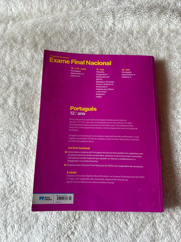 Livro Exame Final Português 12 Ano