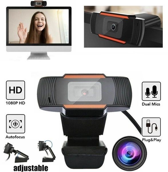 Nova webcam 2020 com microfone e câmera periférica