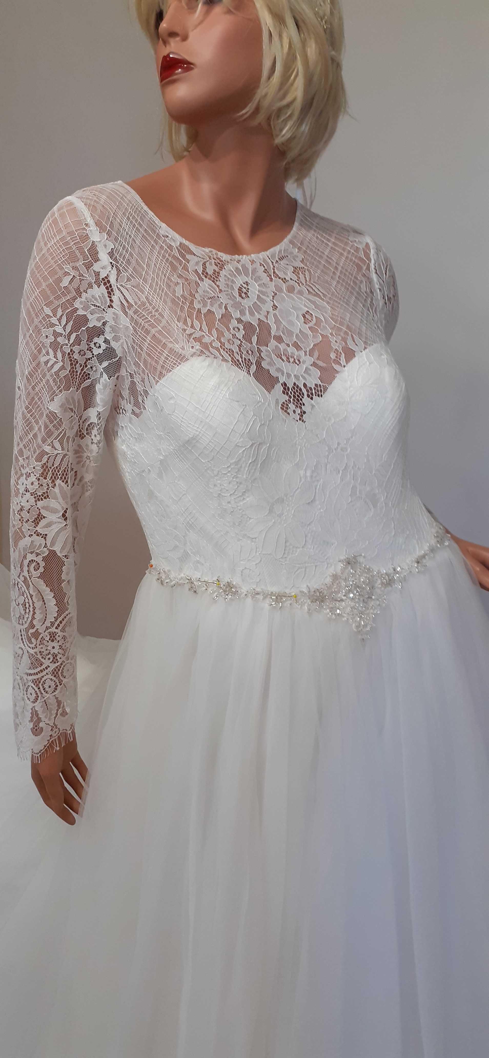 Nowa ASOS Bridal Suknia Ślubna Pincessa 46/3XL