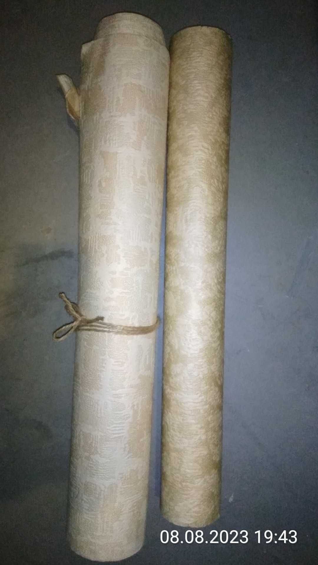 2szt: 2 tapety papierowe PRL