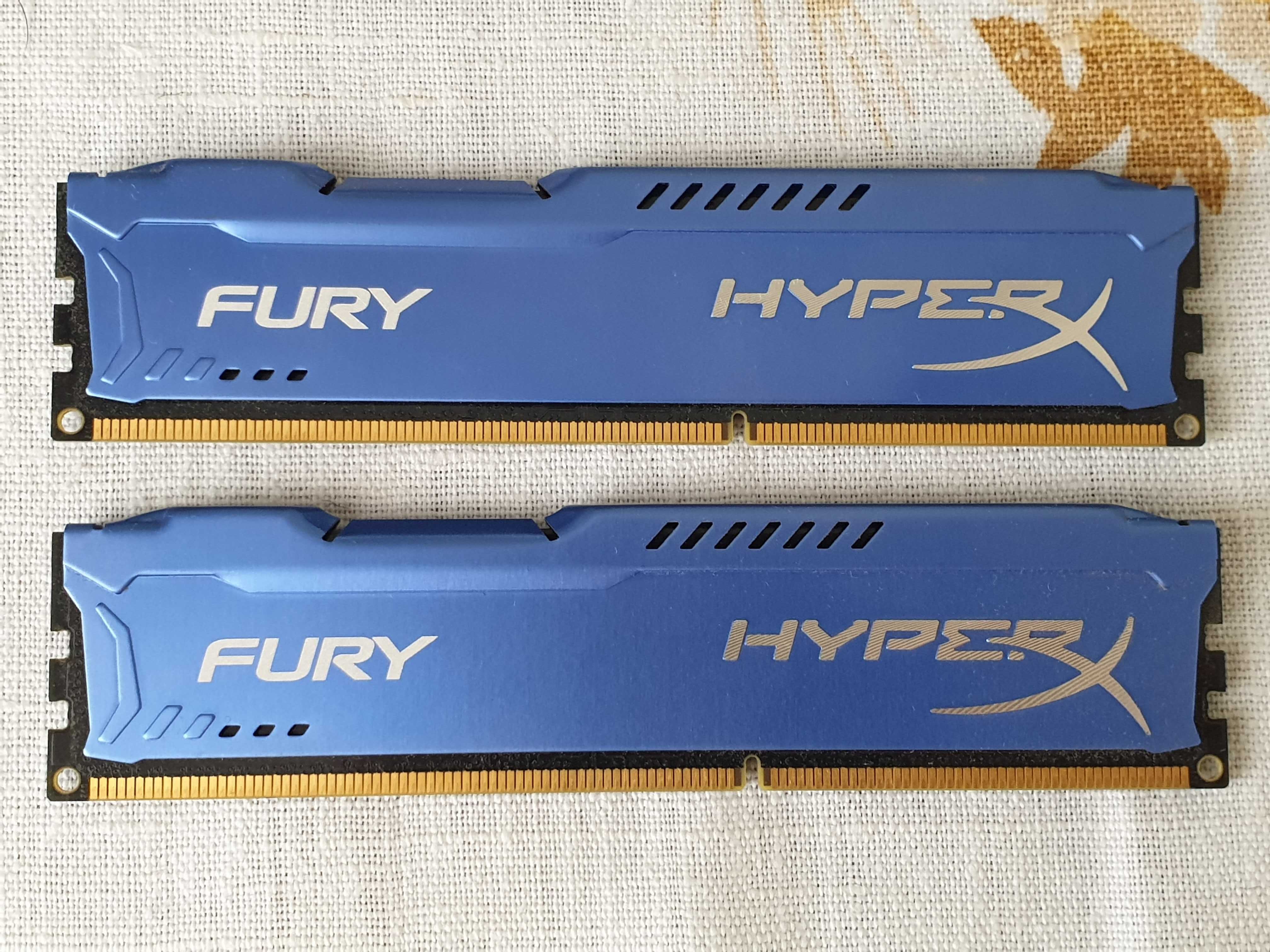 Оперативна пам'ять HyperX 8 GB (2x4GB) DDR3 1866 MHz FURY