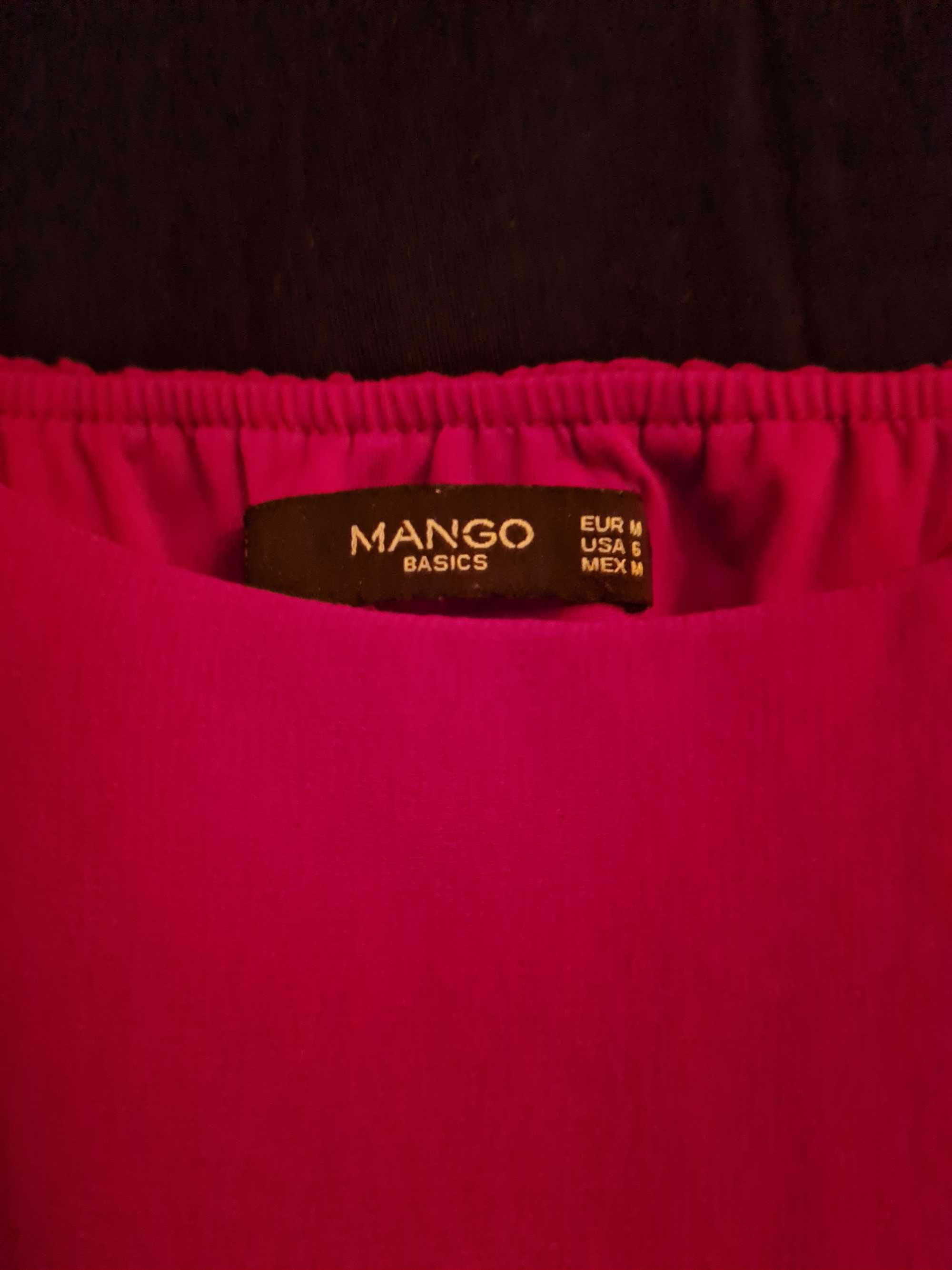 Czerwona sukienka  Mango