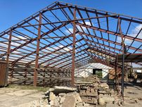 Hala konstrukcja stalowa obora wiata 30x33 m ipe 330 magazyn