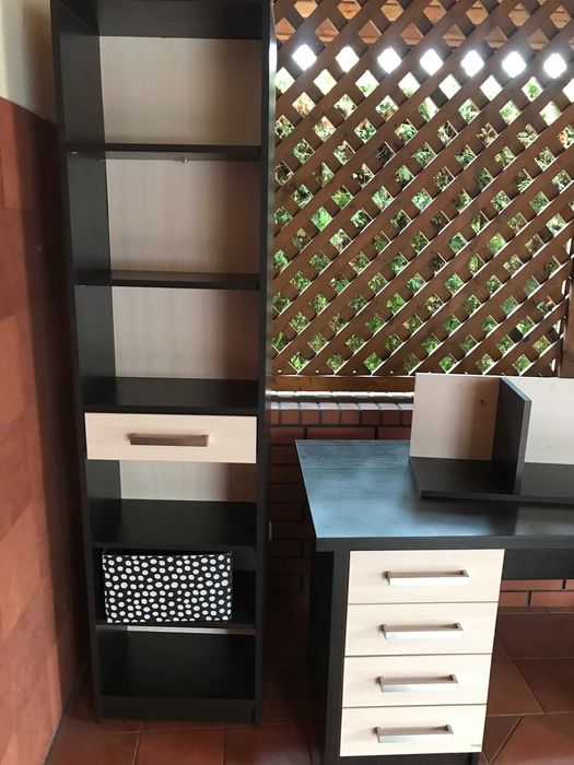 Biurko regał półka komplet