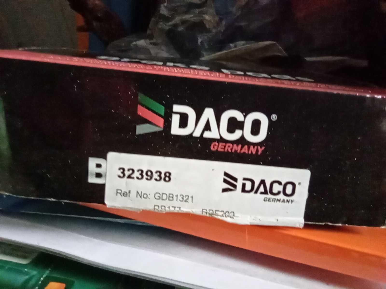 Klocki hamulcowe DACO  323938 KANGOO 98-  PRZÓD