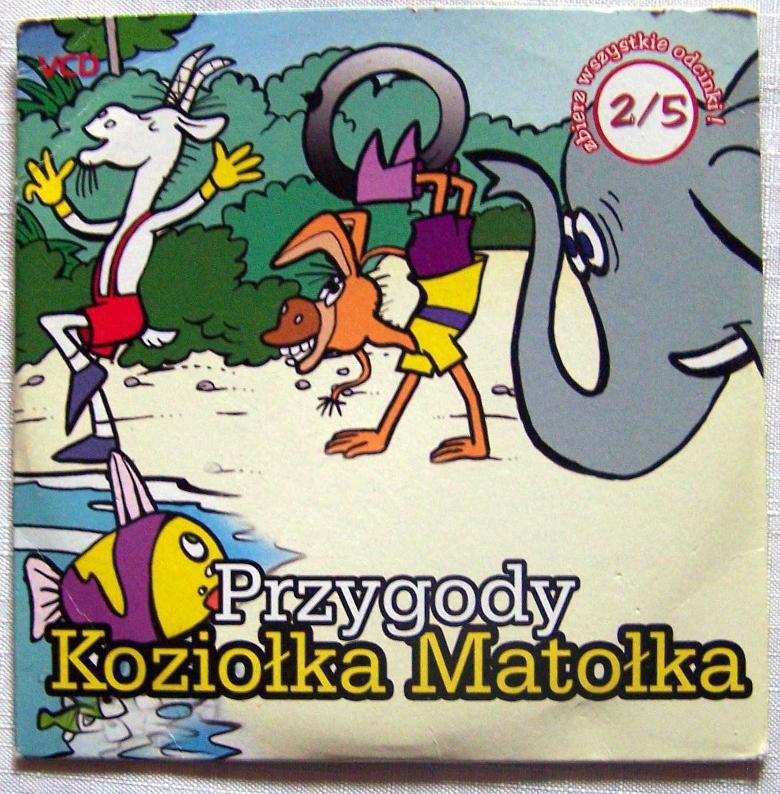 Przygody Koziołka Matolka, 5 bajek na płycie CD