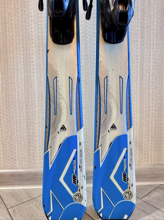Лижі K2 AMP 160см 119/72/103 + кріплення Marker MZ 10.0