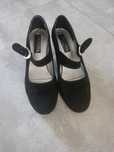Buty czarne na 6cm obcasie 38