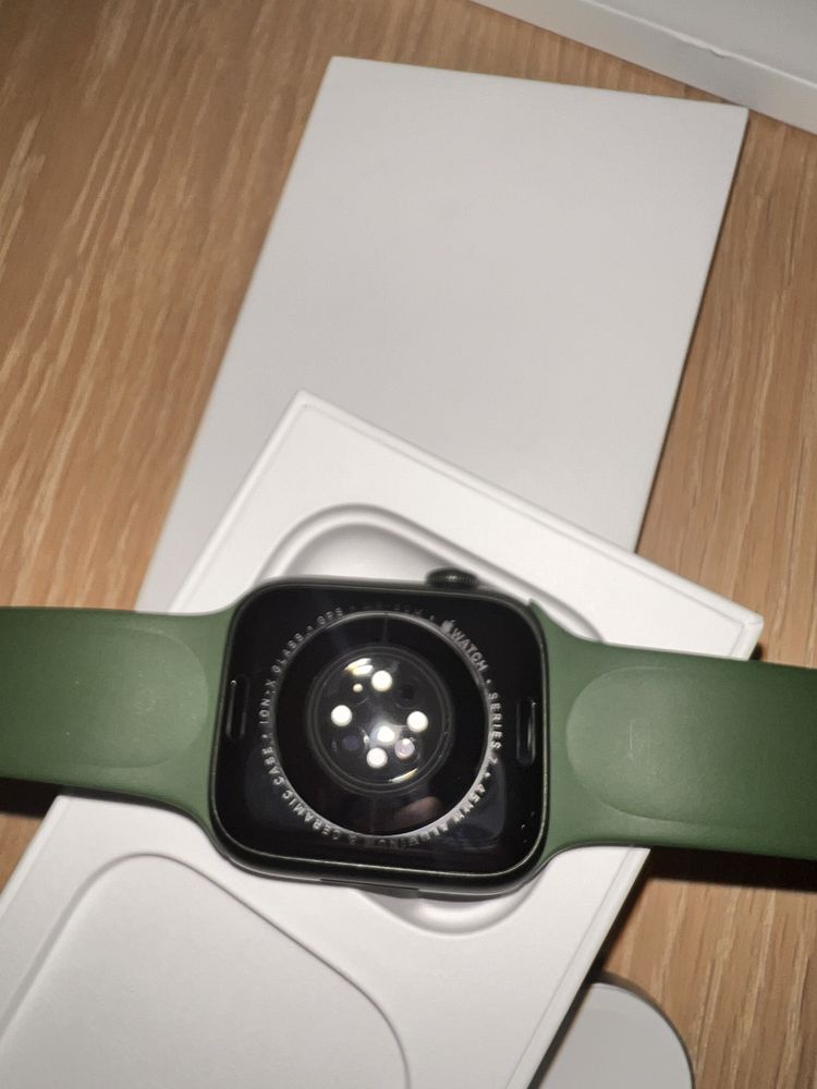 Оригінал! На запчастини, чудовий Apple Watch Series 7 45mm GREEN