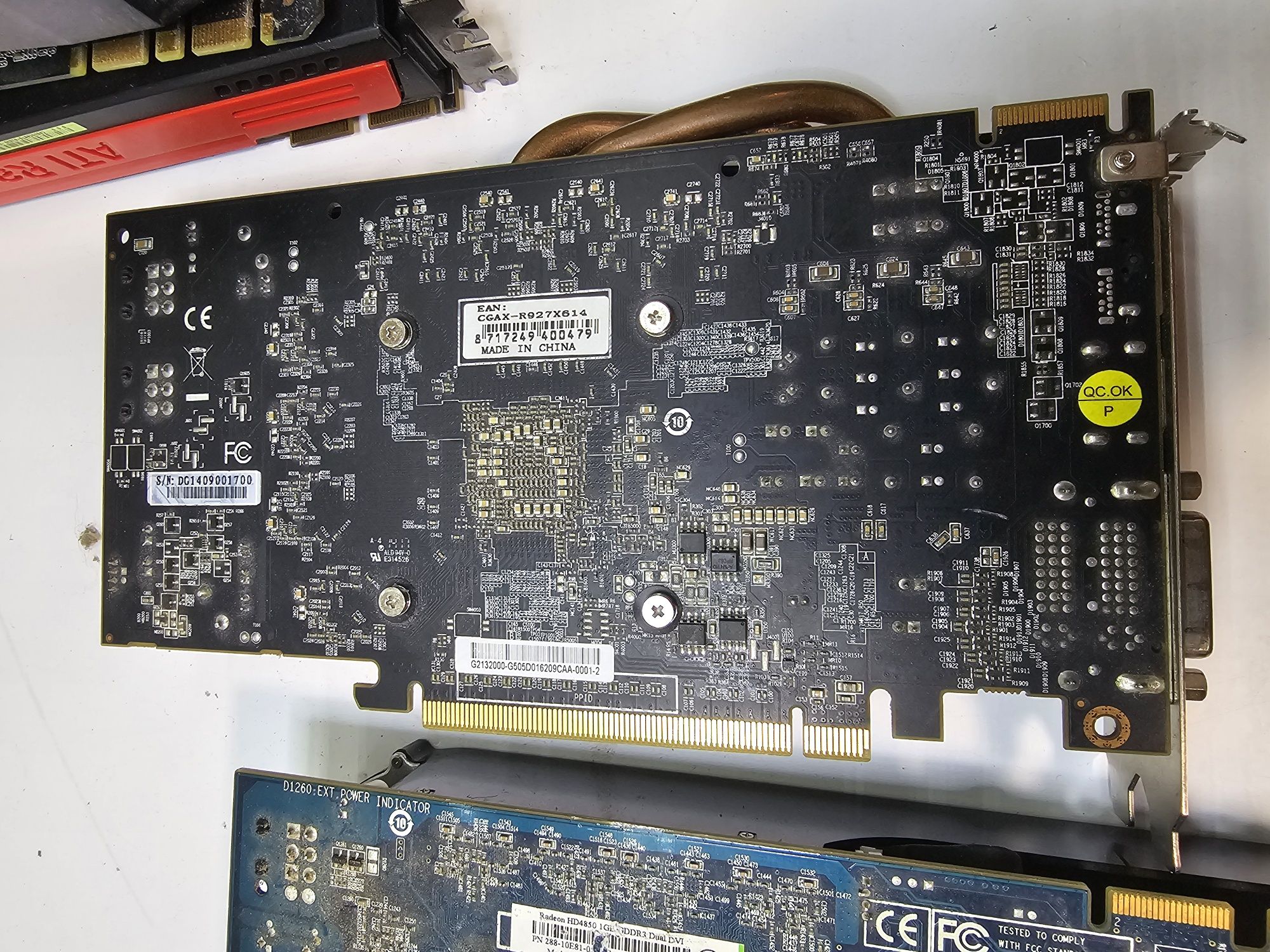 Лот 10 відеокарти Radeon Asus та інші