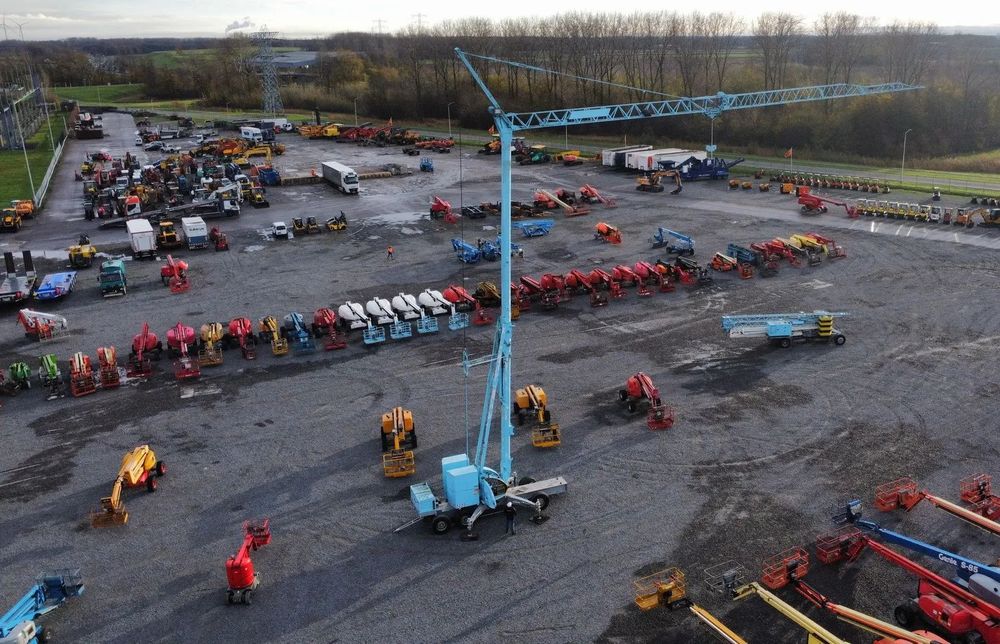 Potain IGO32 Tri/A / Mobilny samowznoszący żuraw wieżowy / 4400 MTH!  _242767