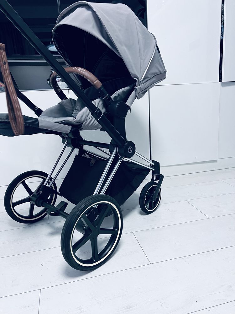 Wózek cybex priam 3.0 grey komplet