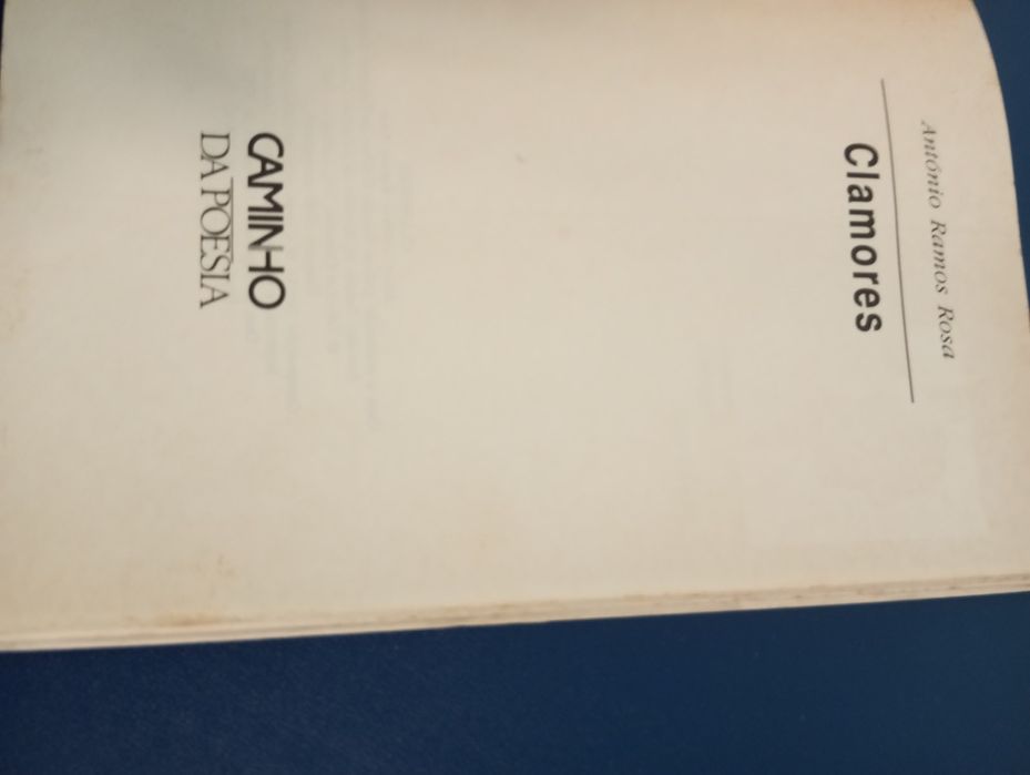 António Ramos Rosa - Clamores (1ª Edição)