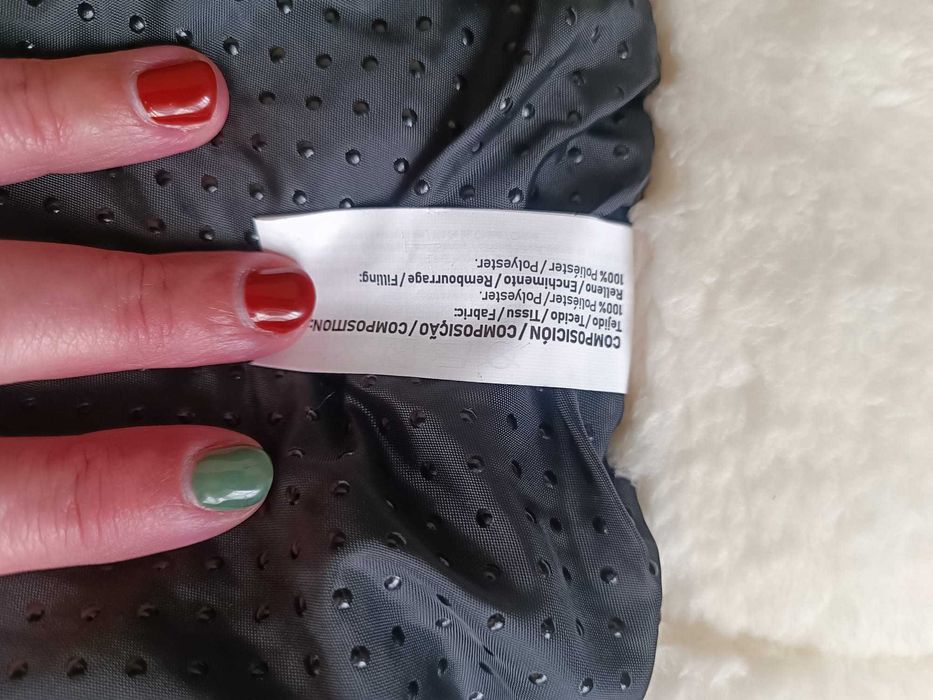 Leeby cama redonda amovível branca - nova!