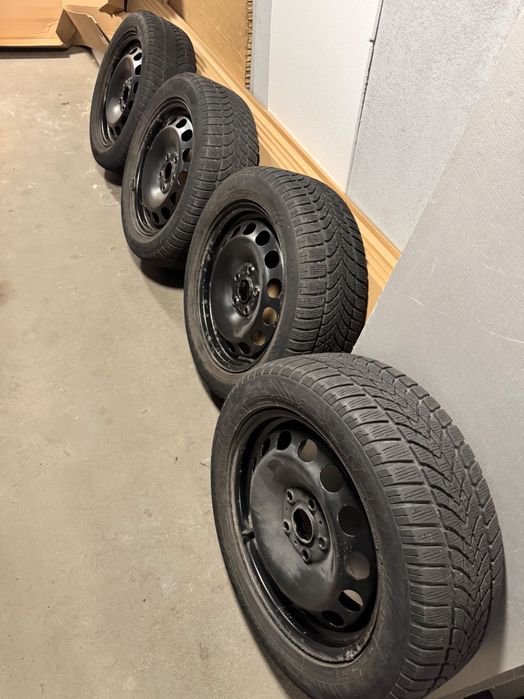 Kola felgi opony zimowe 5x112 audi Vw Skoda 205/55/16