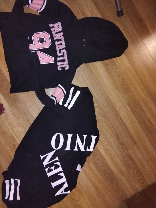 Пайта кофта с капюшеном черная 10-12лет