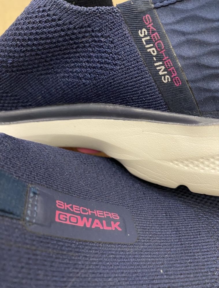 Skechers gowalk slip-ins р.40 мокасини сліпони кросівки