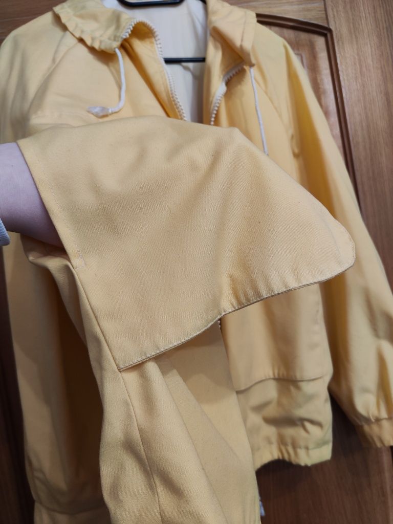 Żółta kurtka przejściowa vintage l xl wiosna jesień