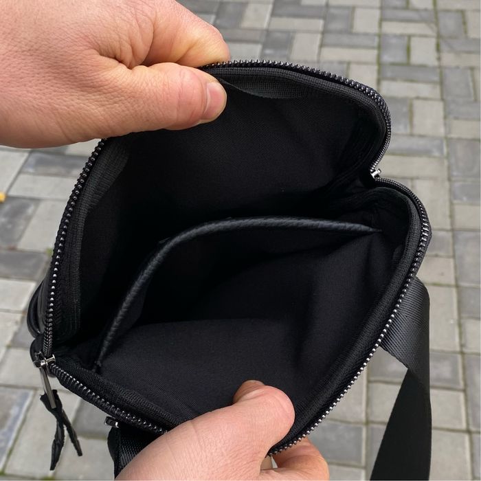 Чоловіча шкіряна сумка натуральна шкіра Tablet Croco leather