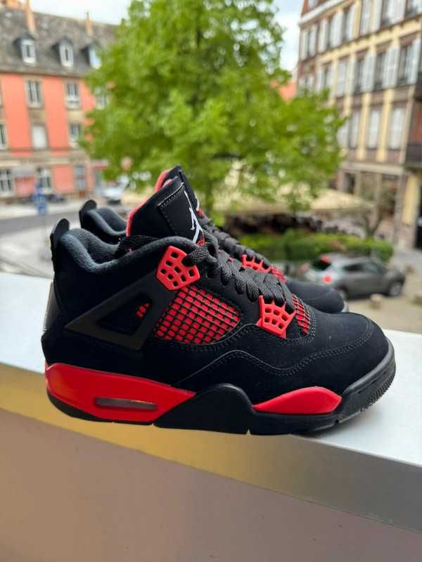 Nike Air Jordan 4 Retro Red Thunder Eu 40