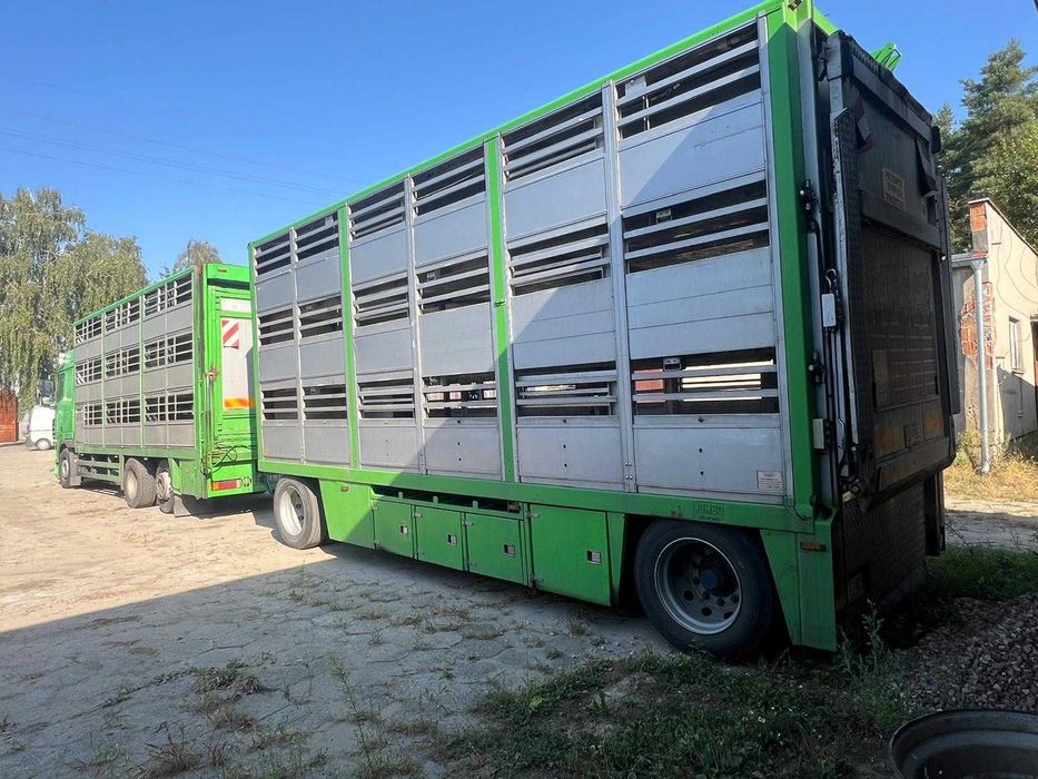 Przyczepa do transportu żywca, Jumbo,1998 rok.Cena 30750 PLN brutto