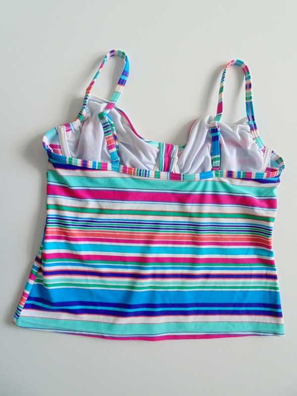 BHS tankini damskie z usztywnianym fiszbinami staniczkiem 42