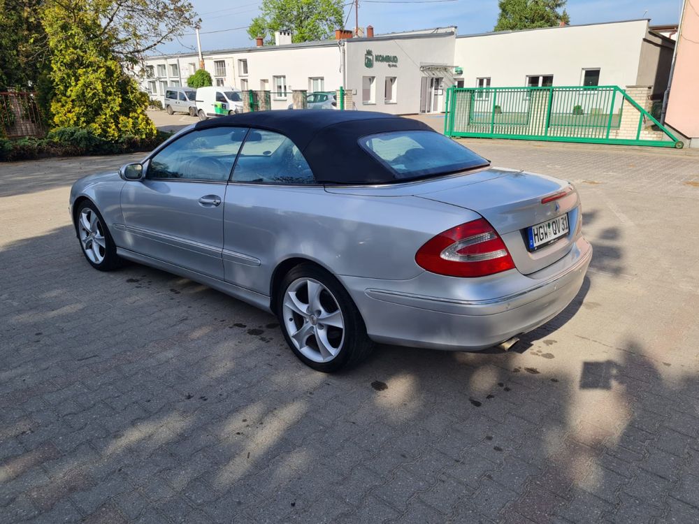 Mercedes Benz CLK 200 Cabrio 1.8 kompresor Navi Automat