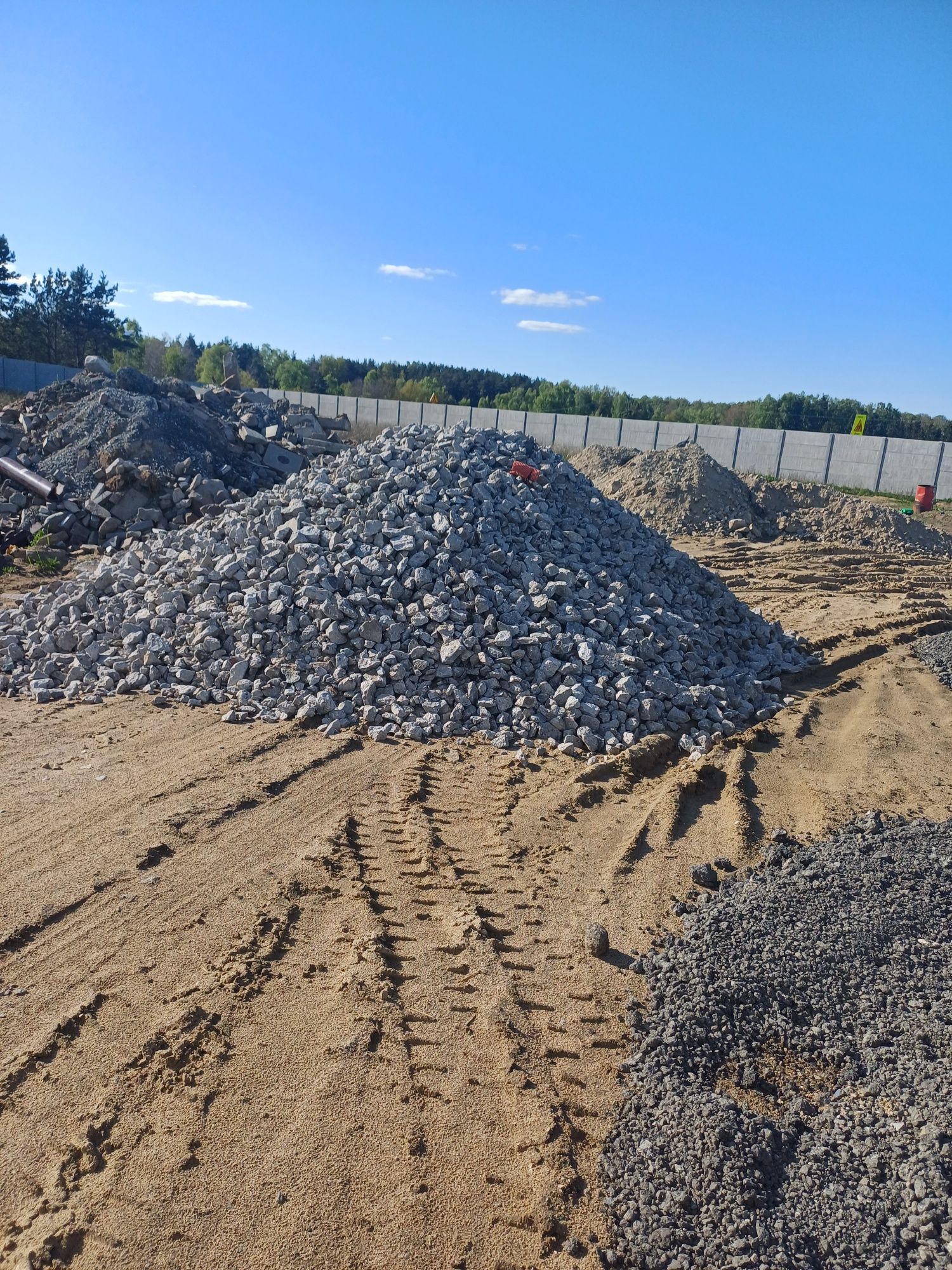 gruzu betonowy kruszony