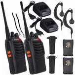 Krótkofalówka Knp 2x Baofeng BF- 888S Walkie-Talkie Pmr Duży zasięg
